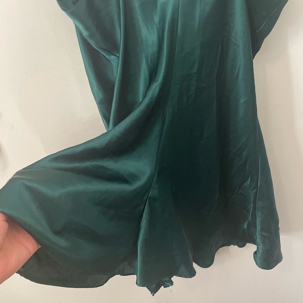 Green, Lightweight, Polyester Romper! - image 6